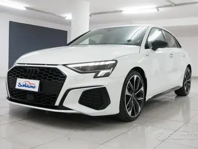 Usata Audi A3 S-Line 150 CV (110 kW) 2023 Bianco Berlina