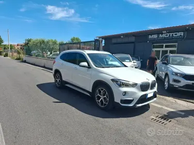 Usata BMW X1 xLine 150 CV (110 kW) 2019 Bianco SUV