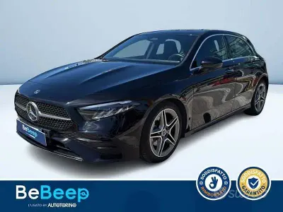 Usata Mercedes A180 Advanced Plus 136 CV (100 kW) 2025 Nero Berlina