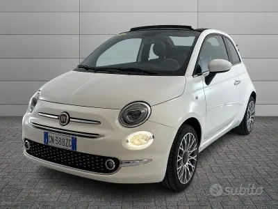 Usata Fiat 500C Dolcevita 70 CV (51 kW) 2020 Bianco Cabrio