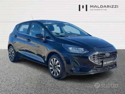 Usata Ford Fiesta Titanium S 95 CV (69 kW) 2022 Nero Utilitaria