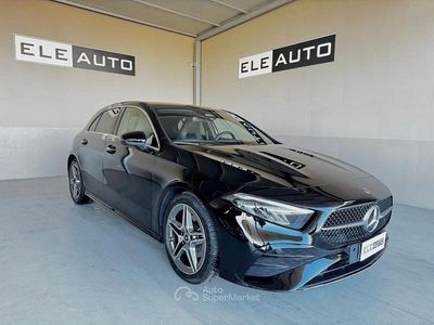 Usata Mercedes A180 AMG Line Premium 116 CV (85 kW) 2023 Nero Berlina