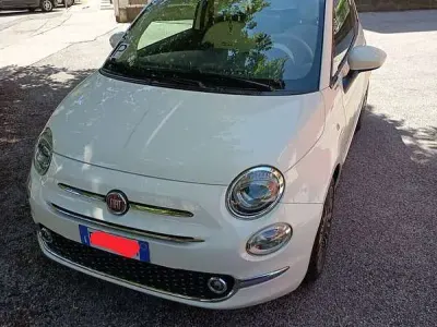 Usata Fiat 500 Lounge 69 CV (50 kW) 2016 Bianco Utilitaria