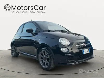 Begagnad Fiat 500 S 69 HK (50 kW) 2015 Svart Sedan