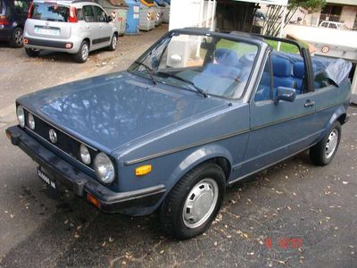 Usata VW Golf Cabriolet 50 CV (36 kW) 1982 Blu/azzurro Cabrio