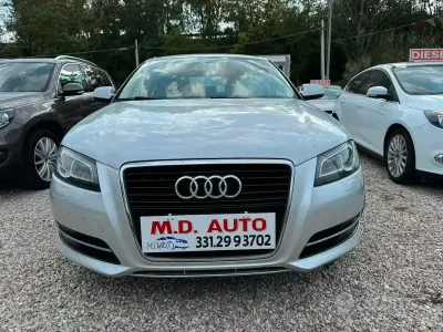 Usata Audi A3 Ambiente 105 CV (77 kW) 2012 Grigio Utilitaria