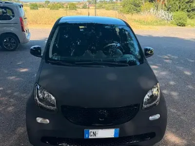 Usata Smart ForFour Brabus 71 CV (52 kW) 2019 Nero Utilitaria