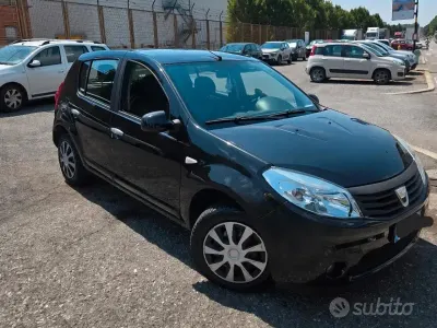 Usata Dacia Sandero 2009 Nero Utilitaria