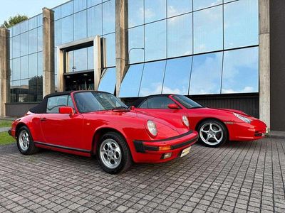 Usata Porsche 911 Carrera Cabriolet 231 CV (169 kW) 1986 Rosso Cabrio