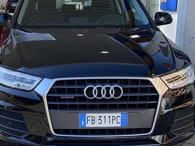 Usata Audi Q3 Design 150 CV (110 kW) 2015 Nero SUV