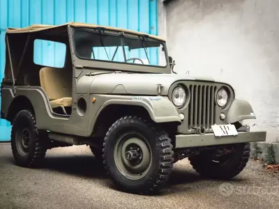 Usata Jeep Willys 60 CV (44 kW) 1970 Verde SUV