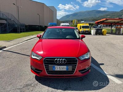 Usata Audi A3 110 CV (80 kW) 2013 Rosso Berlina