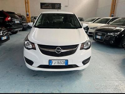 Usata Opel Karl Cosmo 75 CV (55 kW) 2017 Bianco Utilitaria