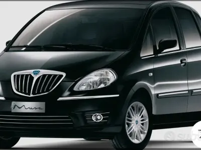 Usata Lancia Musa 69 CV (50 kW) 2010 Nero Monovolume
