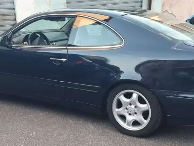 Usata Mercedes CLK200 Elegance 163 CV (119 kW) 2002 Blu/azzurro Coupé