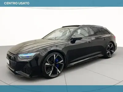 Usata Audi RS6 Ambiente 600 CV (441 kW) 2021 Nero sebring cristallo Station wagon