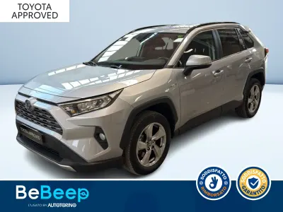 Second-hand Toyota RAV4 Hybrid 178 CP (130 kW) 2021 Argintiu SUV