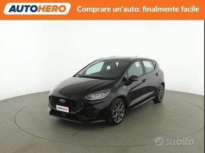 Usata Ford Fiesta ST-Line 125 CV (91 kW) 2022 Nero Utilitaria
