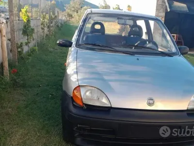 Usata Fiat Seicento 39 CV (28 kW) 2000 Grigio Utilitaria