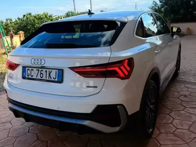 Usata Audi Q3 Sportback S-Line 150 CV (110 kW) 2020 Bianco SUV