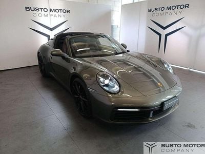 Usata Porsche 911 Targa 4 385 CV (283 kW) 2021 Verde Cabrio
