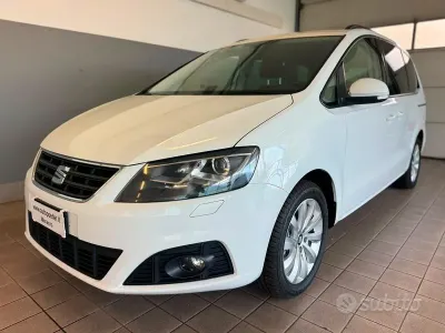 Usata Seat Alhambra Style 150 CV (110 kW) 2018 Bianco Monovolume