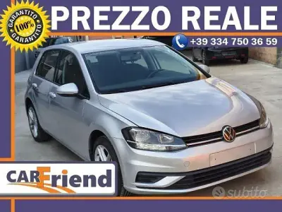 Usata VW Golf VII Trendline 116 CV (85 kW) 2018 Argento Berlina