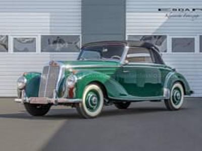 Usata Mercedes 220 85 CV (62 kW) 1955 Verde Cabrio