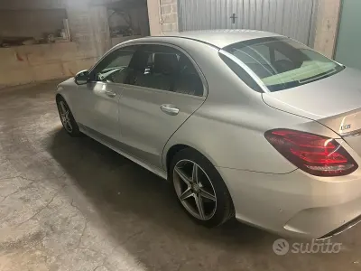Usata Mercedes C220 95 CV (69 kW) 2014 Grigio Berlina