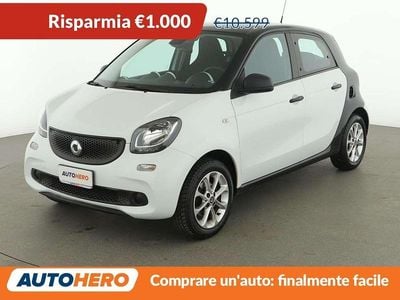 Usata Smart ForFour 71 CV (52 kW) 2015 Bianco Utilitaria