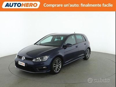 Usata VW Golf VII Edition 125 CV (91 kW) 2016 Blu Berlina