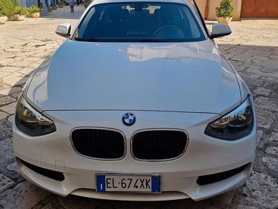 Usata BMW 116 122 CV (89 kW) 2012 Bianco Utilitaria