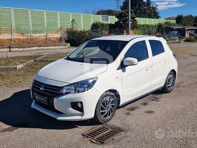 Usata Mitsubishi Space Star Intense 71 CV (52 kW) 2022 Bianco Utilitaria