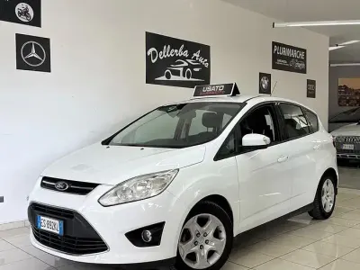 Usata Ford C-MAX Titanium 115 CV (84 kW) 2013 Bianco Monovolume