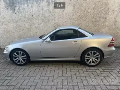 Usata Mercedes SLK200 218 CV (160 kW) 2003 Grigio Cabrio