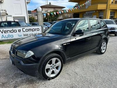Usata BMW X3 150 CV (110 kW) 2006 Nero SUV