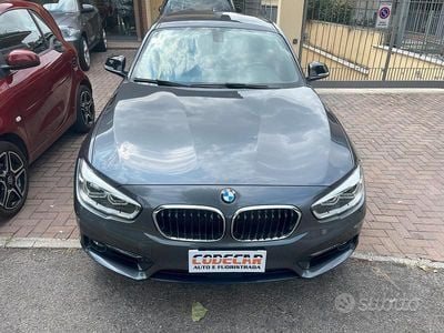 Usata BMW 118 Sport Line 150 CV (110 kW) 2019 Grigio Utilitaria