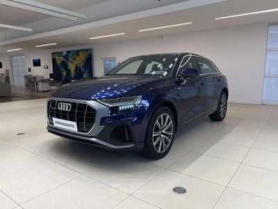 Usata Audi Q8 Sport 340 CV (250 kW) 2019 Blu/azzurro SUV