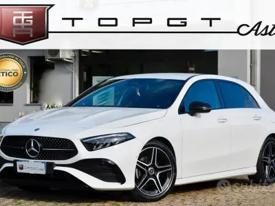 Usata Mercedes A180 AMG Line Premium Plus 116 CV (85 kW) 2023 Bianco Berlina