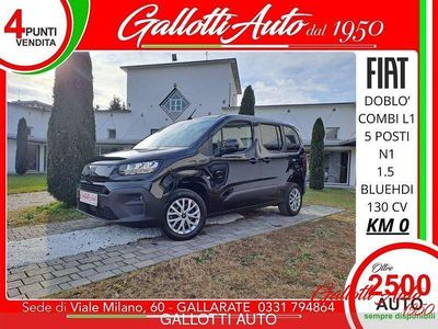 Usata Fiat Doblò 130 CV (95 kW) 2024 Nero Monovolume
