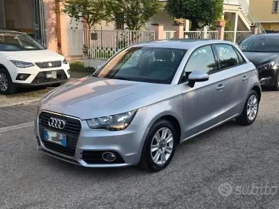 Usata Audi A1 Ambition 90 CV (66 kW) 2014 Grigio Utilitaria