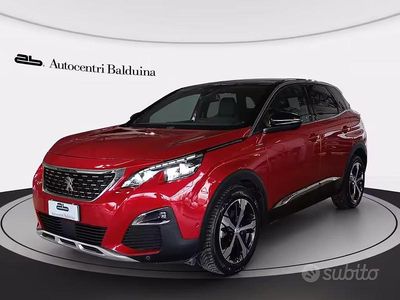 Usata Peugeot 3008 Access 131 CV (96 kW) 2018 Rosso SUV
