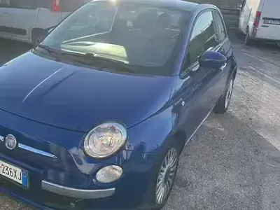 Usata Fiat 500 69 CV (50 kW) 2010 Bluazzurro Utilitaria