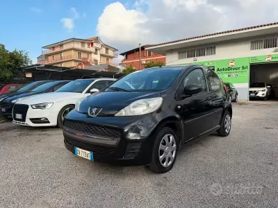 Usata Peugeot 107 68 CV (50 kW) 2008 Nero Utilitaria