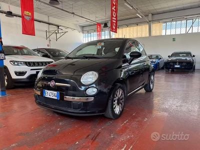 Usata Fiat 500 Lounge 69 CV (50 kW) 2015 Nero Utilitaria