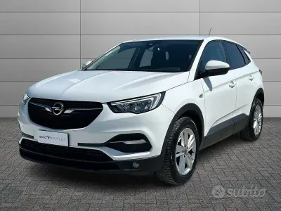 Usata Opel Grandland X Business Edition 131 CV (96 kW) 2021 Bianco SUV