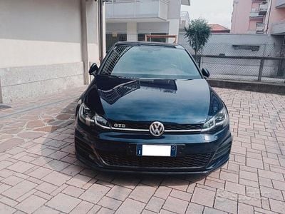 Usata VW Golf VII GTD 2018 Blu Berlina