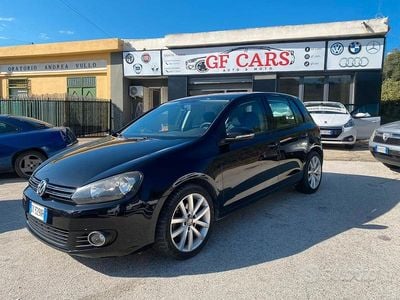 Usata VW Golf VI Highline 110 CV (80 kW) 2009 Nero Utilitaria