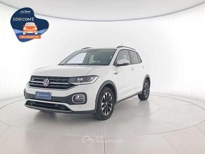 Pure white Usata 2022 VW T-Cross Sportline SUV | 18.500 € (Buon prezzo)