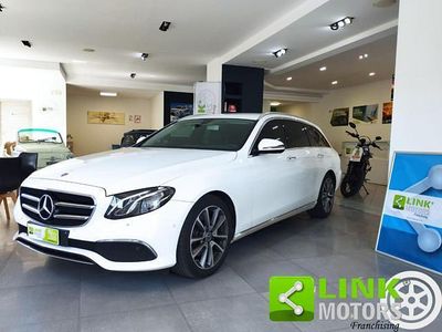 Usata Mercedes E220 Business 194 CV (142 kW) 2020 Bianco Station wagon